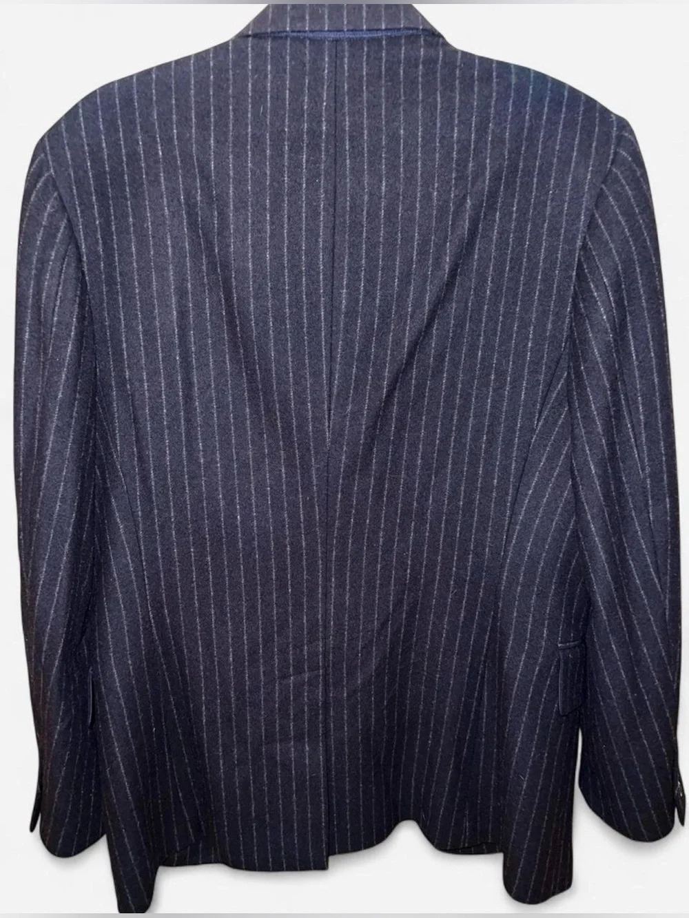 J. Crew Dark Navy Wool Pinstripe Men's Blazer size S